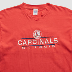 St. Louis Cardinals Logo 7 90s T-Shirt - Red - Vintage - Fanatics Online