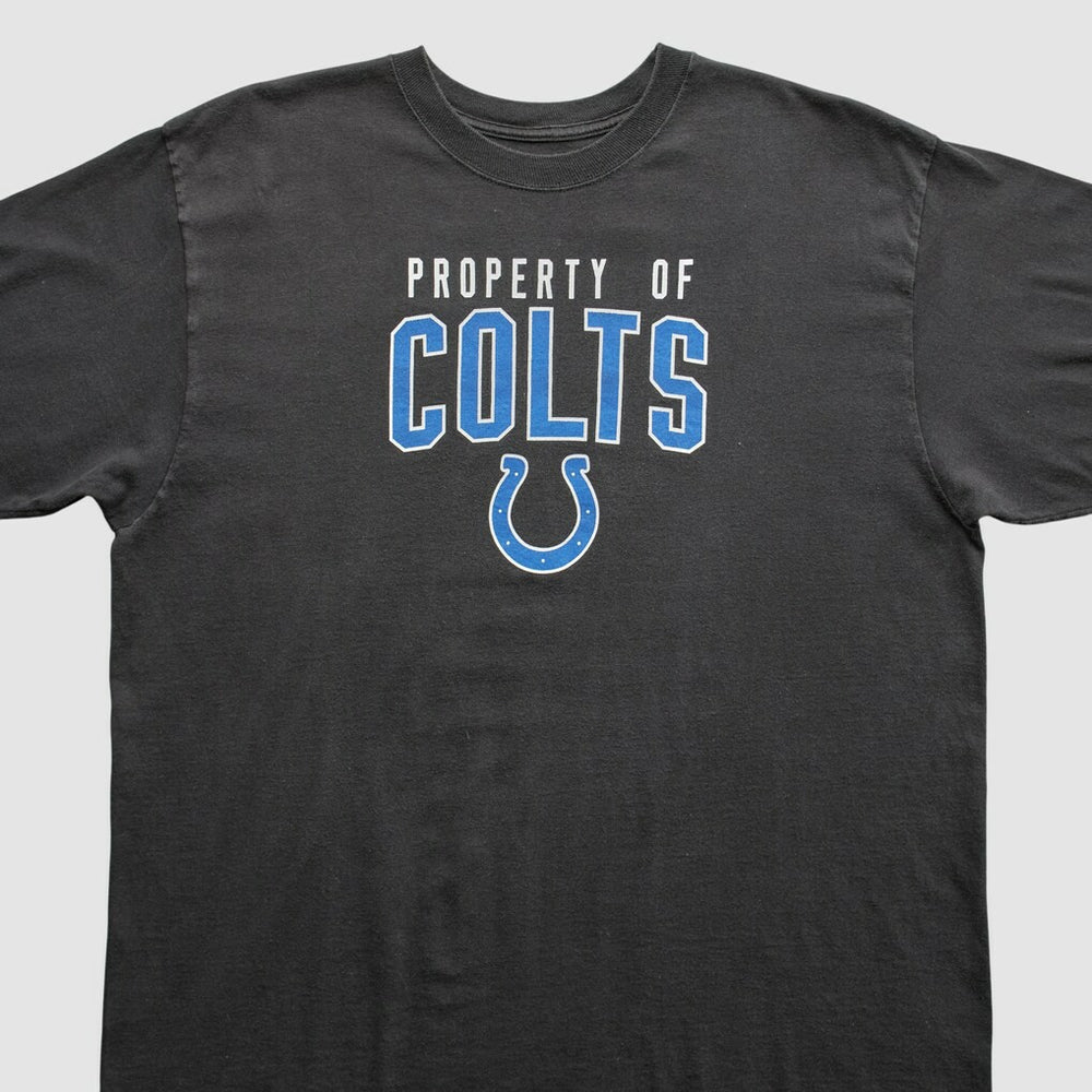 Fanatics Indianapolis Colts Reebok 2000s T-Shirt Black Vintage