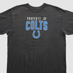 Fanatics Indianapolis Colts Reebok 2000s T-Shirt Black Vintage