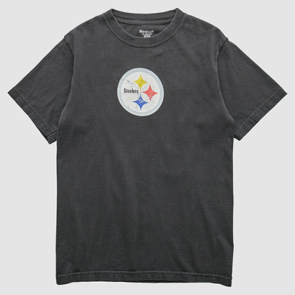 Fanatics Pittsburgh Steelers Reebok 2000s T-Shirt Black Vintage