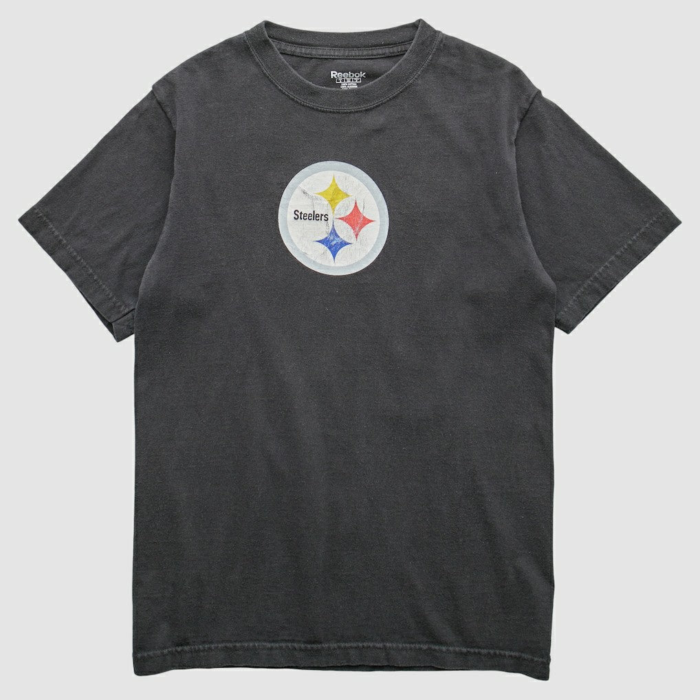 Fanatics Pittsburgh Steelers Reebok 2000s T-Shirt Black Vintage