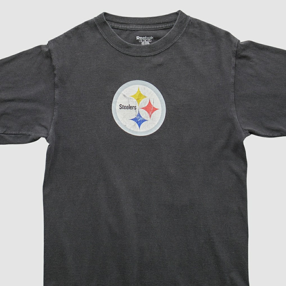 Fanatics Pittsburgh Steelers Reebok 2000s T-Shirt Black Vintage