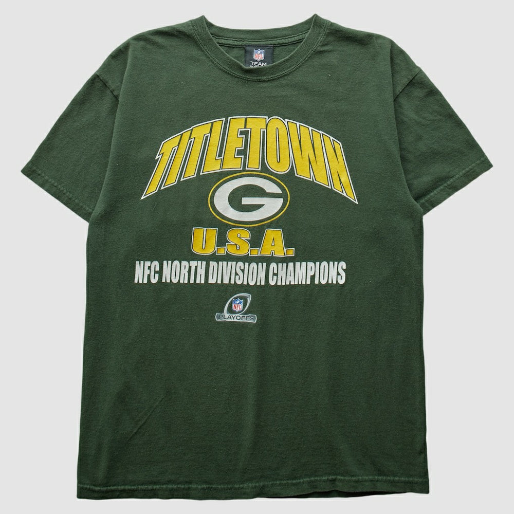 Fanatics Green Bay Packers NFL 2000s T-Shirt Green Vintage