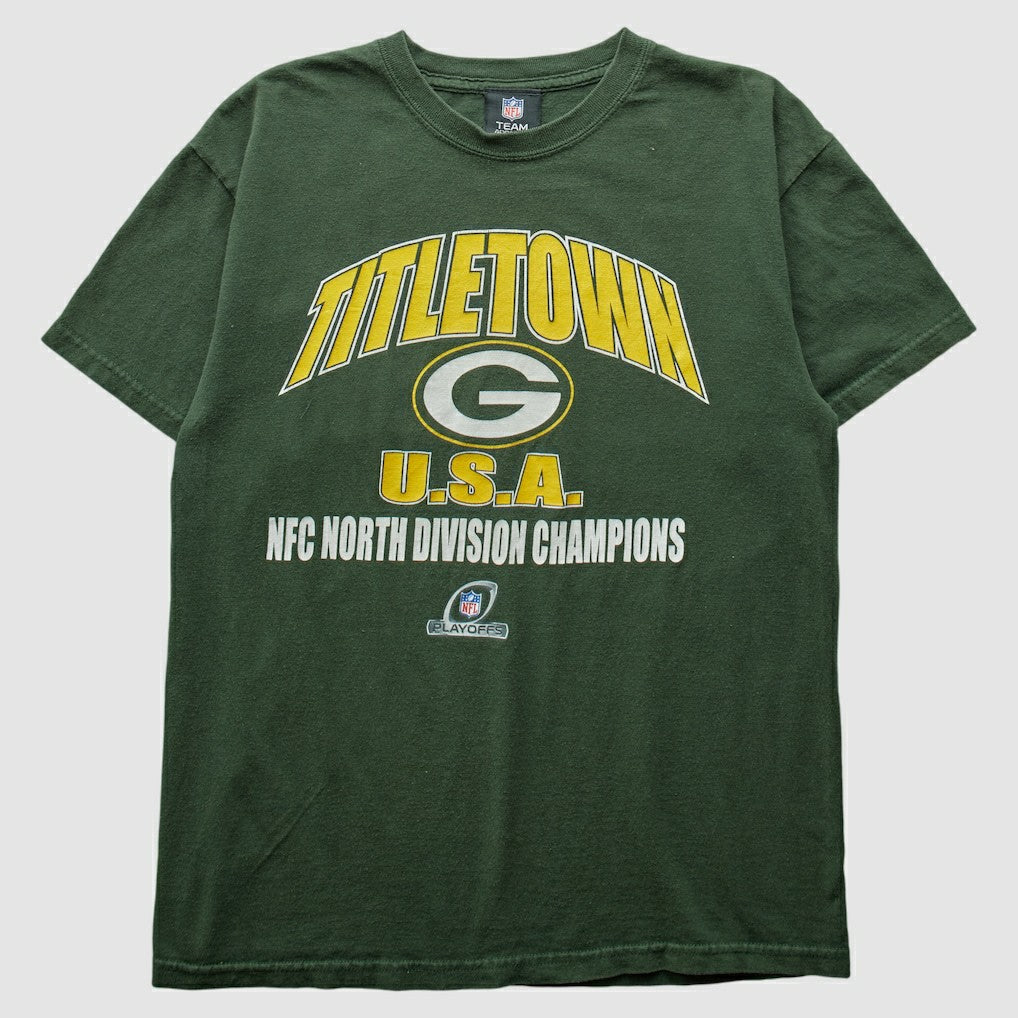 Fanatics Green Bay Packers NFL 2000s T-Shirt Green Vintage