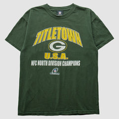 Fanatics Green Bay Packers NFL 2000s T-Shirt Green Vintage