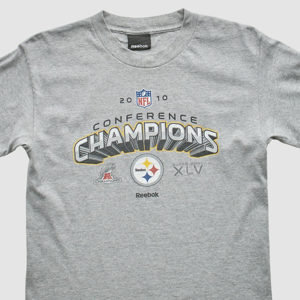Fanatics Pittsburgh Steelers Reebok 2010 Sweatshirt Gray Vintage