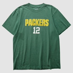 Fanatics Green Bay Packers Reebok 2000s T-Shirt Green Vintage