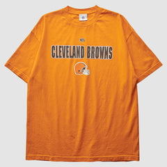 Fanatics Cleveland Browns NFL 2000s T-Shirt Orange Vintage