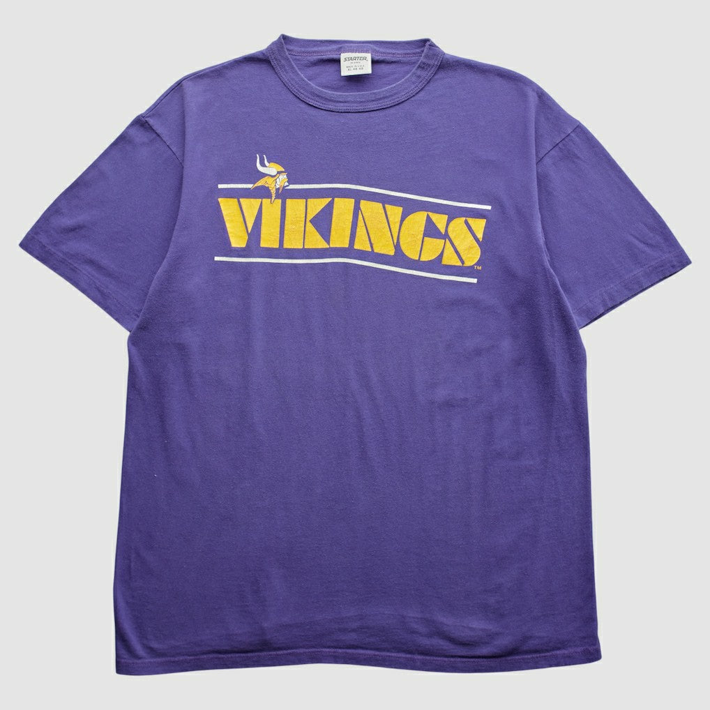 Fanatics Minnesota Vikings Starter 90s T-Shirt Purple Vintage