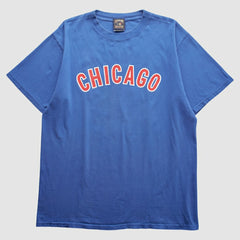 Chicago Cubs Cooperstown Collection 2000s T-Shirt - Blue - Vintage - Fanatics Lifestyle