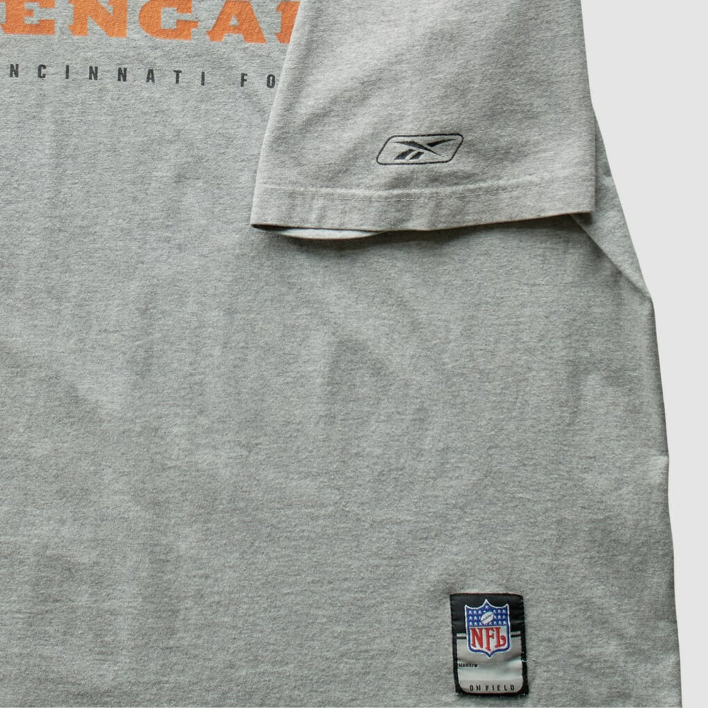 Fanatics Cincinnati Bengals Reebok 2000s T-Shirt Gray Vintage
