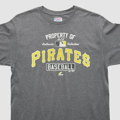 Pittsburgh Pirates Majestic 2000s T-Shirt - Gray - Vintage - Fanatics Online