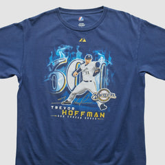 Milwaukee Brewers Majestic 2010 T-Shirt - Blue - Vintage - Fanatics on Sale
