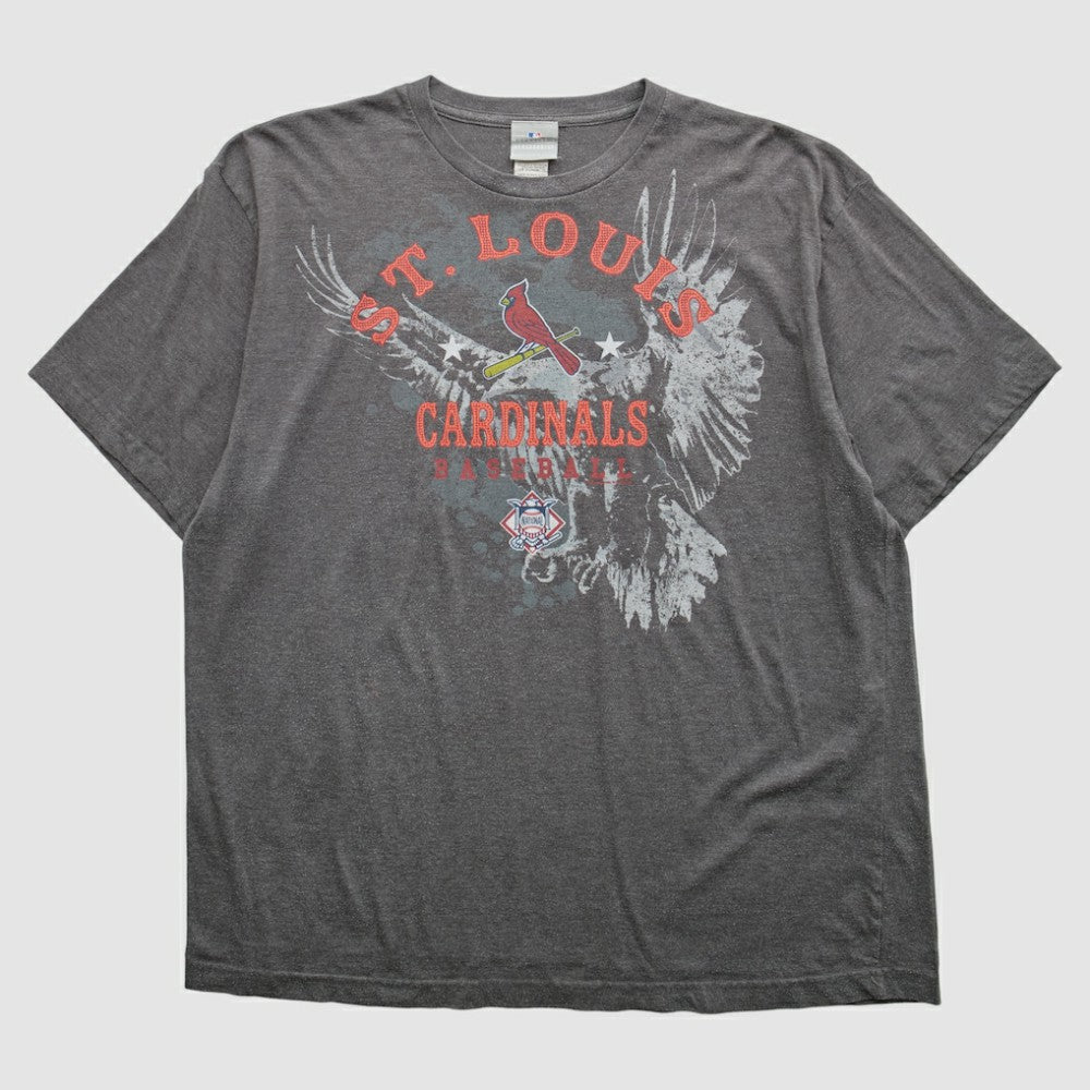 St. Louis Cardinals 2000s T-Shirt - Gray - XVintage - Fanatics Lifestyle