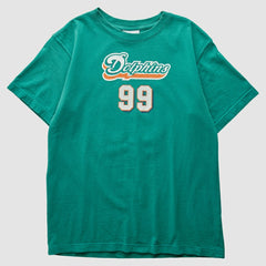 Fanatics Miami Dolphins 2000s T-Shirt Green Vintage