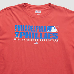 Philadelphia Phillies Majestic 2000s T-Shirt - Red - 2XVintage - Fanatics Online