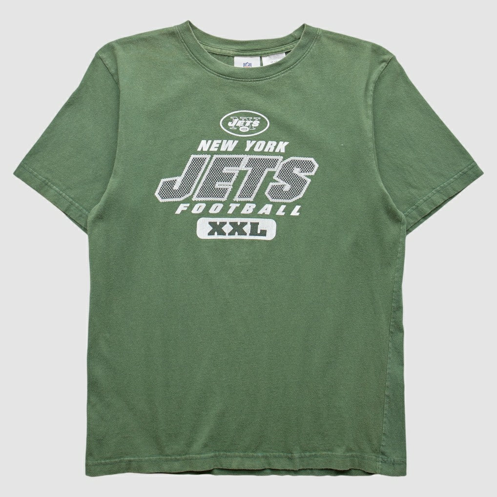 Fanatics New York Jets NFL 2000s T-Shirt Green Vintage