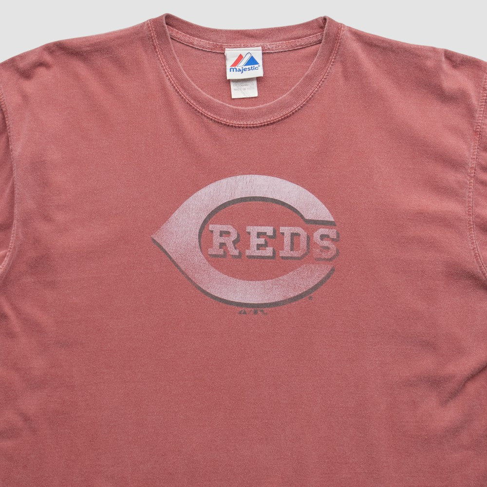 Cincinnati Reds Majestic 2010 T-Shirt - Red - Vintage - Fanatics Online