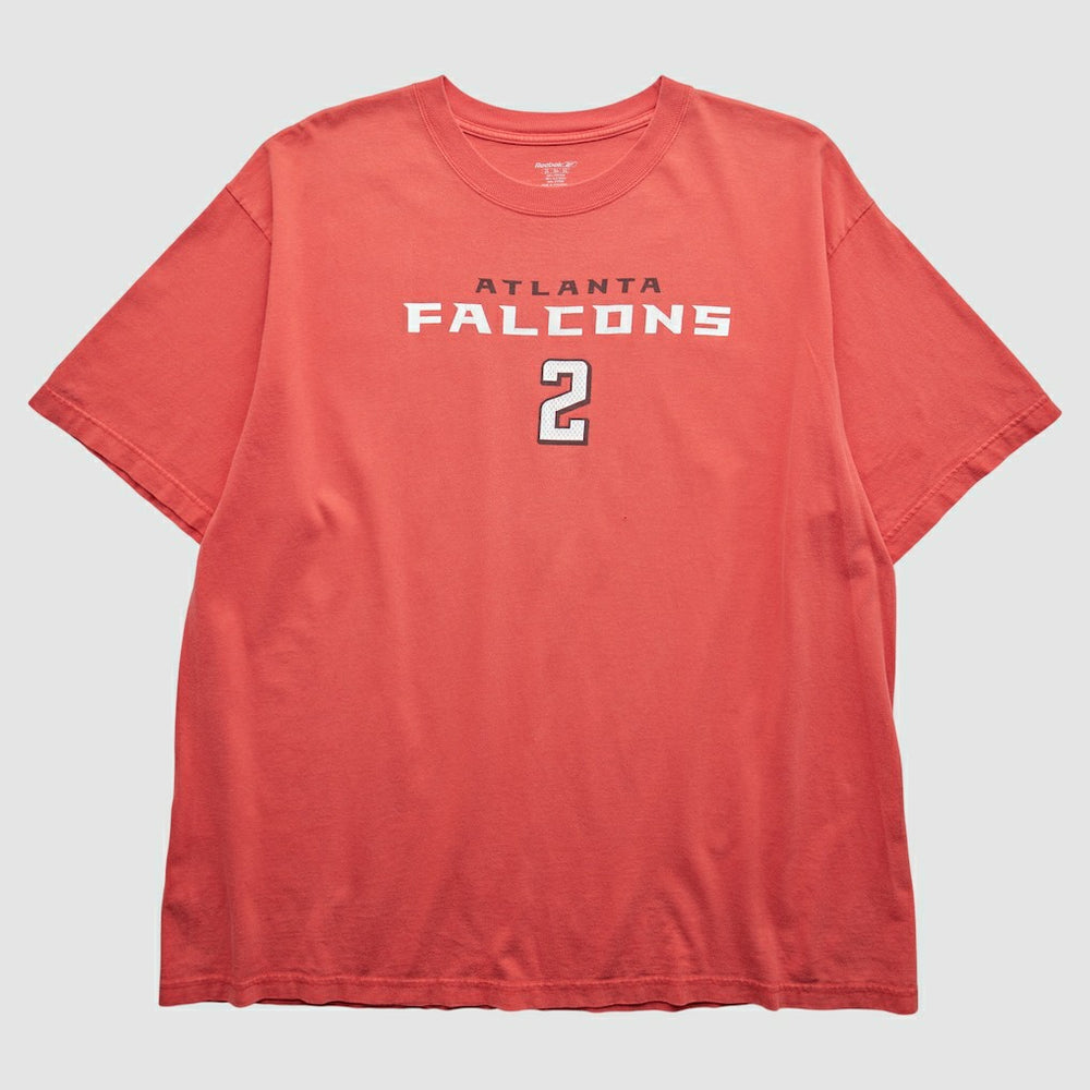 Fanatics Atlanta Falcons Reebok 2010 T-Shirt Red Vintage