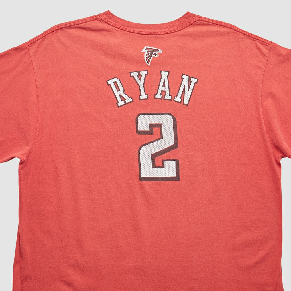 Fanatics Atlanta Falcons Reebok 2010 T-Shirt Red Vintage