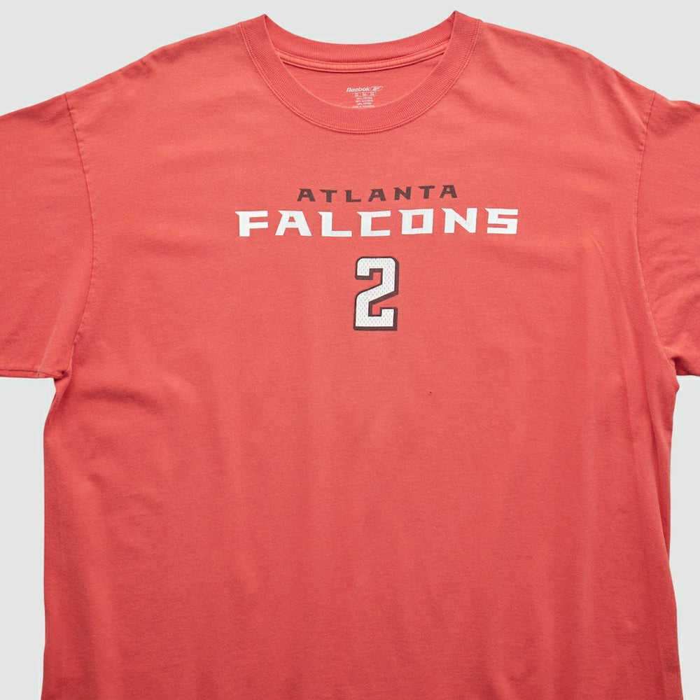 Fanatics Atlanta Falcons Reebok 2010 T-Shirt Red Vintage