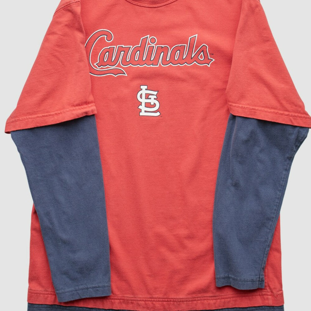 St. Louis Cardinals 2000s T-Shirt - Red - Vintage - Fanatics Discount