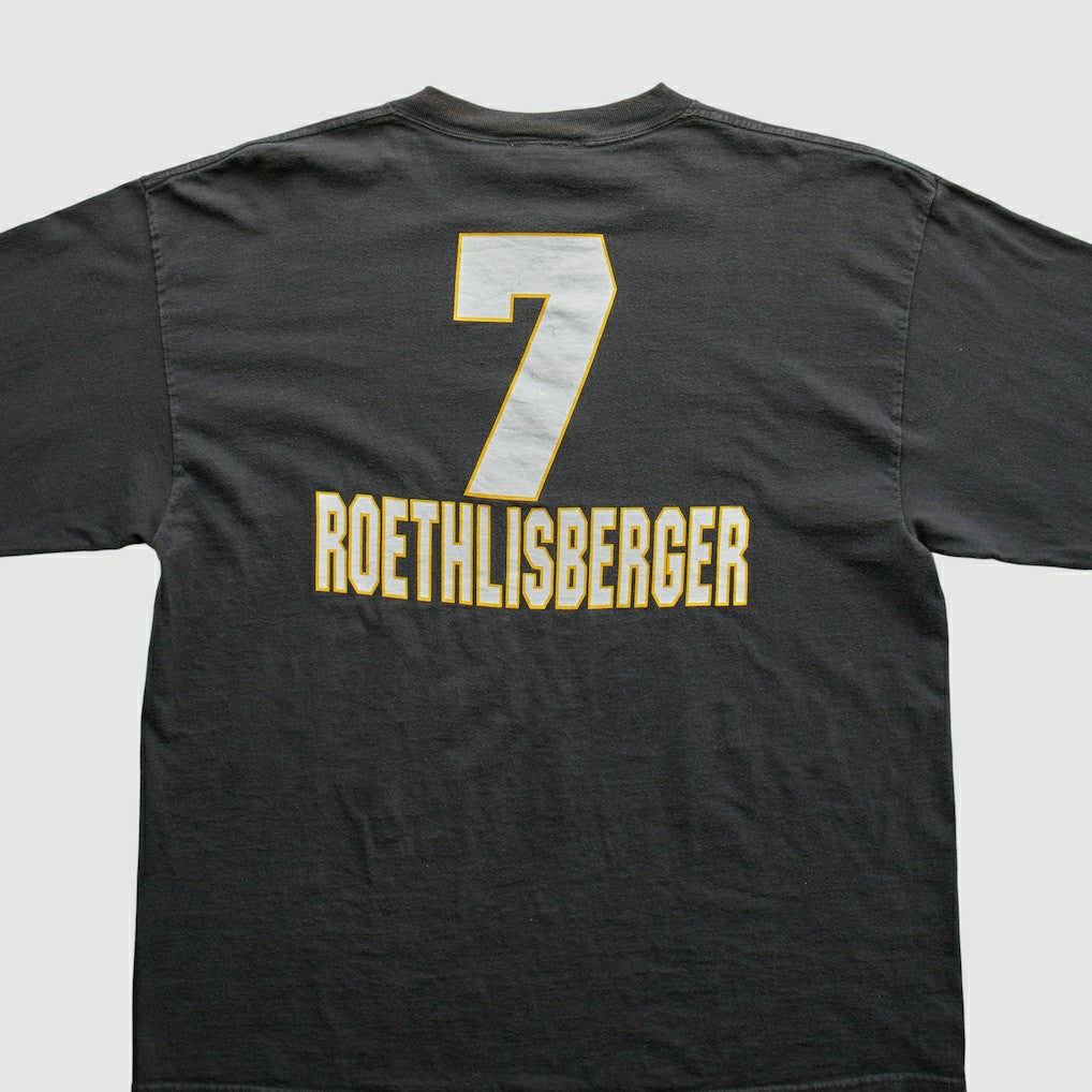 Fanatics Pittsburgh Steelers NFL 2000s T-Shirt Black Vintage