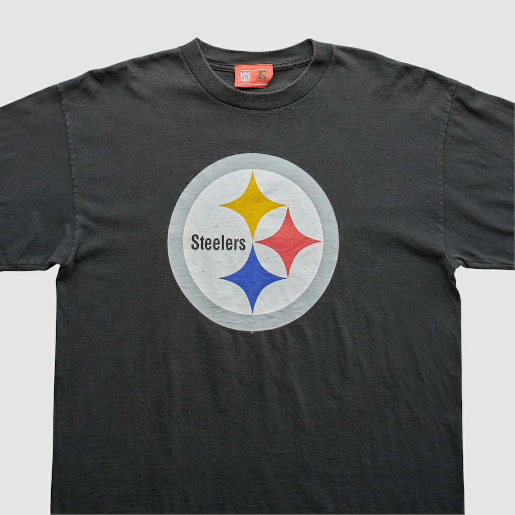 Fanatics Pittsburgh Steelers NFL 2000s T-Shirt Black Vintage