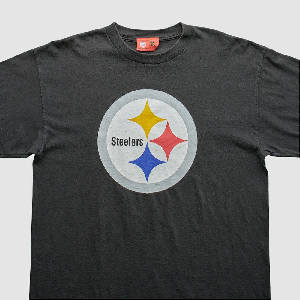 Fanatics Pittsburgh Steelers NFL 2000s T-Shirt Black Vintage