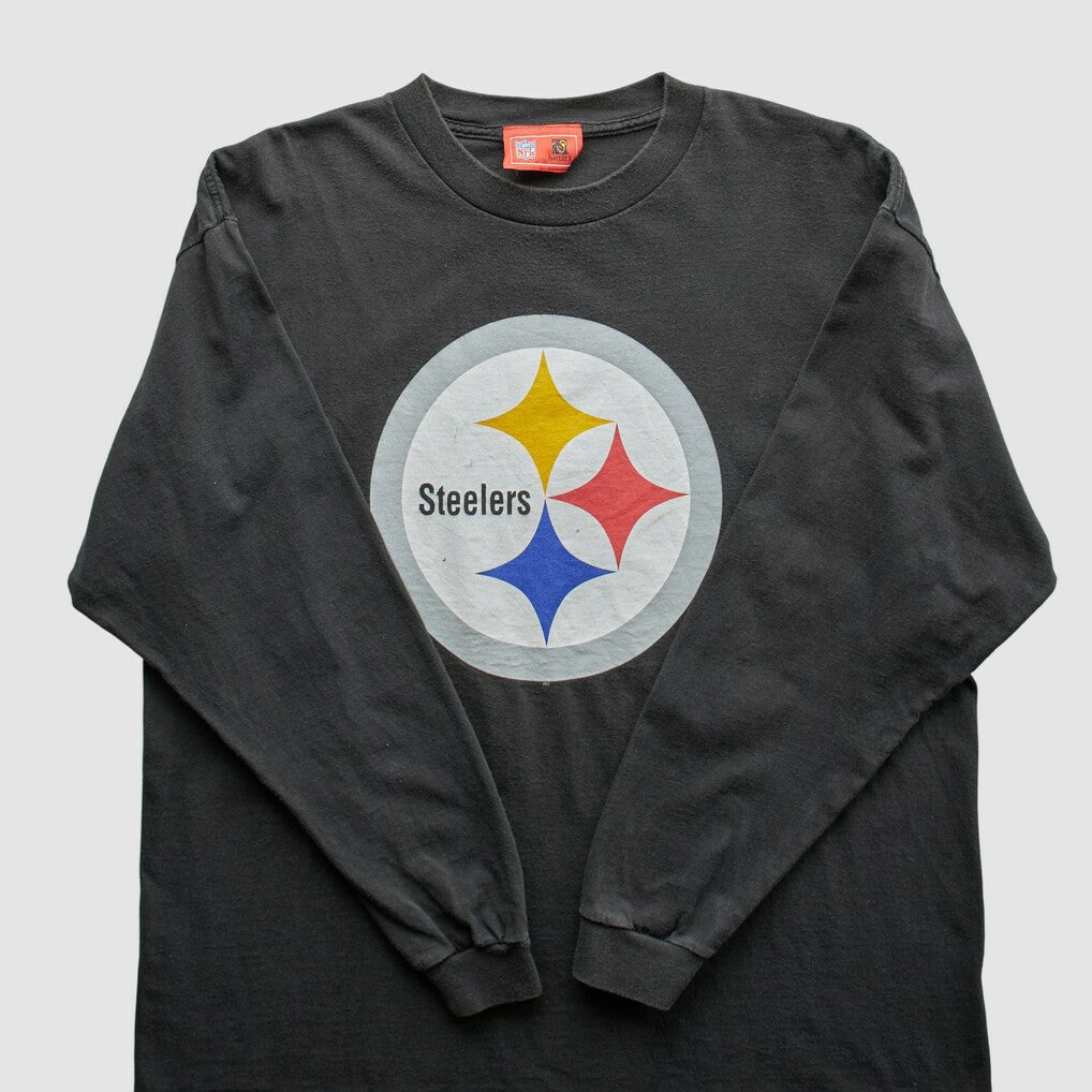 Fanatics Pittsburgh Steelers NFL 2000s T-Shirt Black Vintage