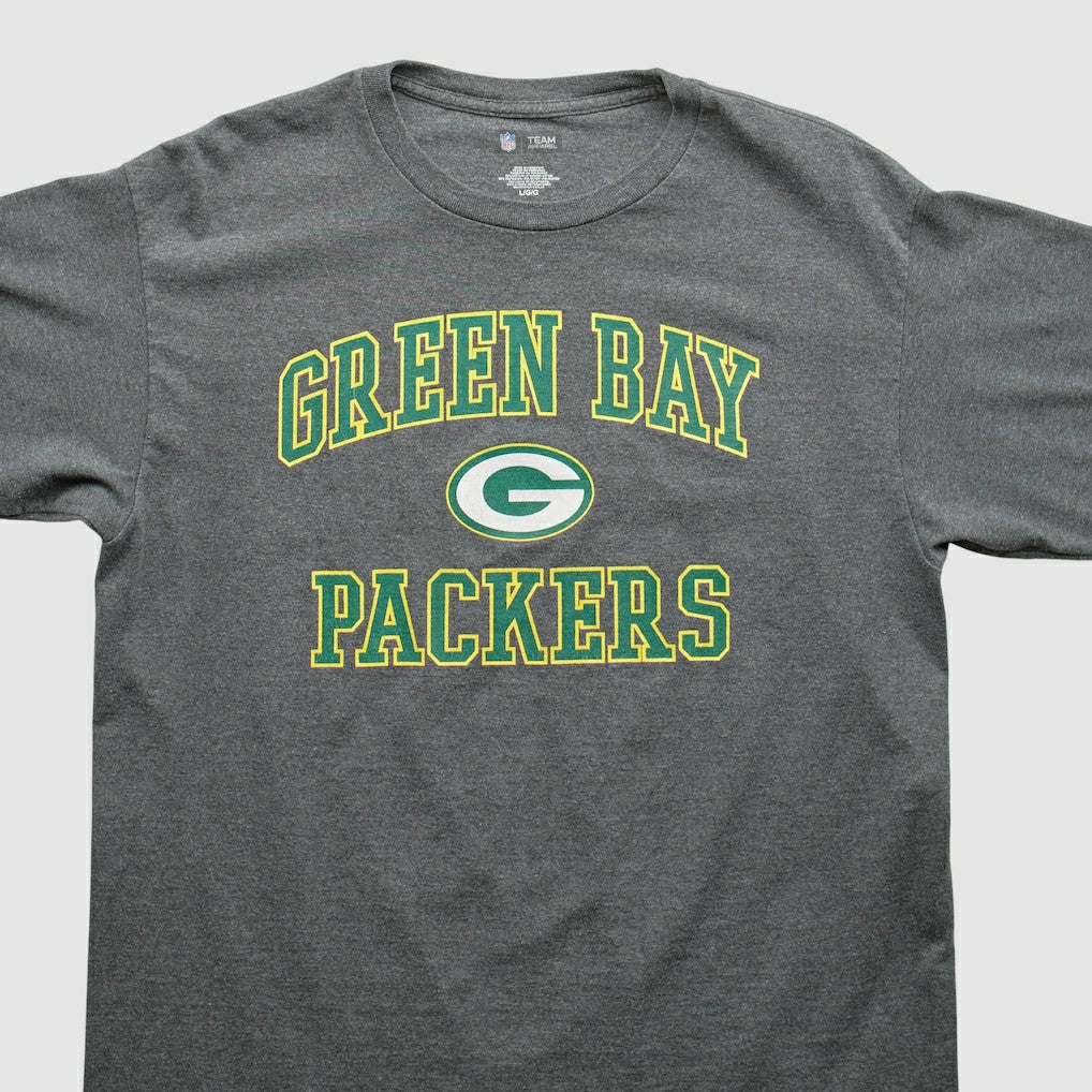Fanatics Green Bay Packers 2010s T-Shirt Gray Vintage