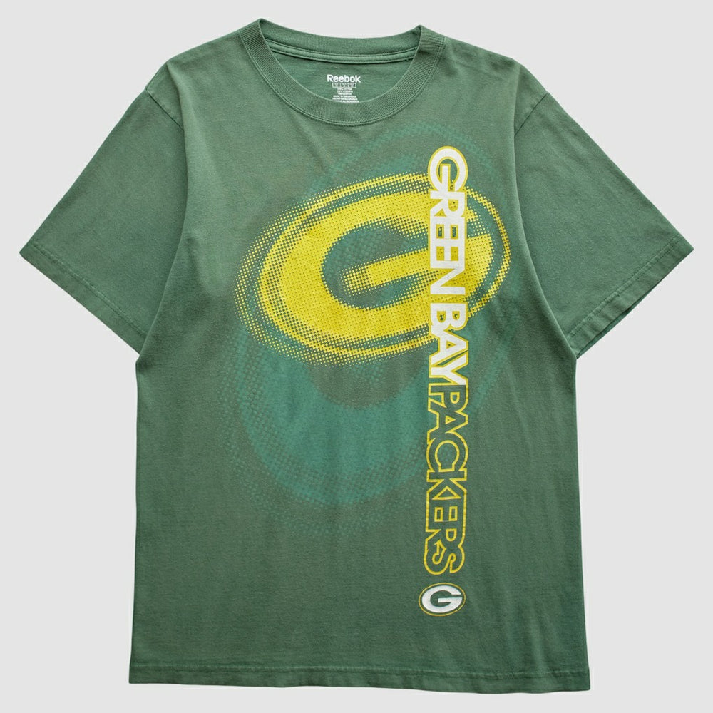 Fanatics Green Bay Packers Reebok 2000s T-Shirt Green Vintage