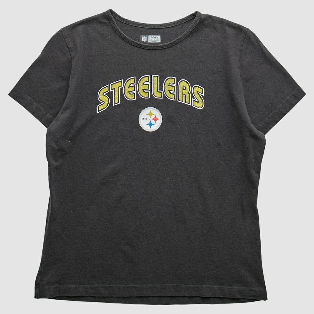 Fanatics Pittsburgh Steelers NFL 2000s T-Shirt Black Vintage