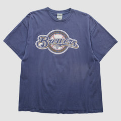 Milwaukee Brewers 2000s T-Shirt - Navy - XVintage - Fanatics Online