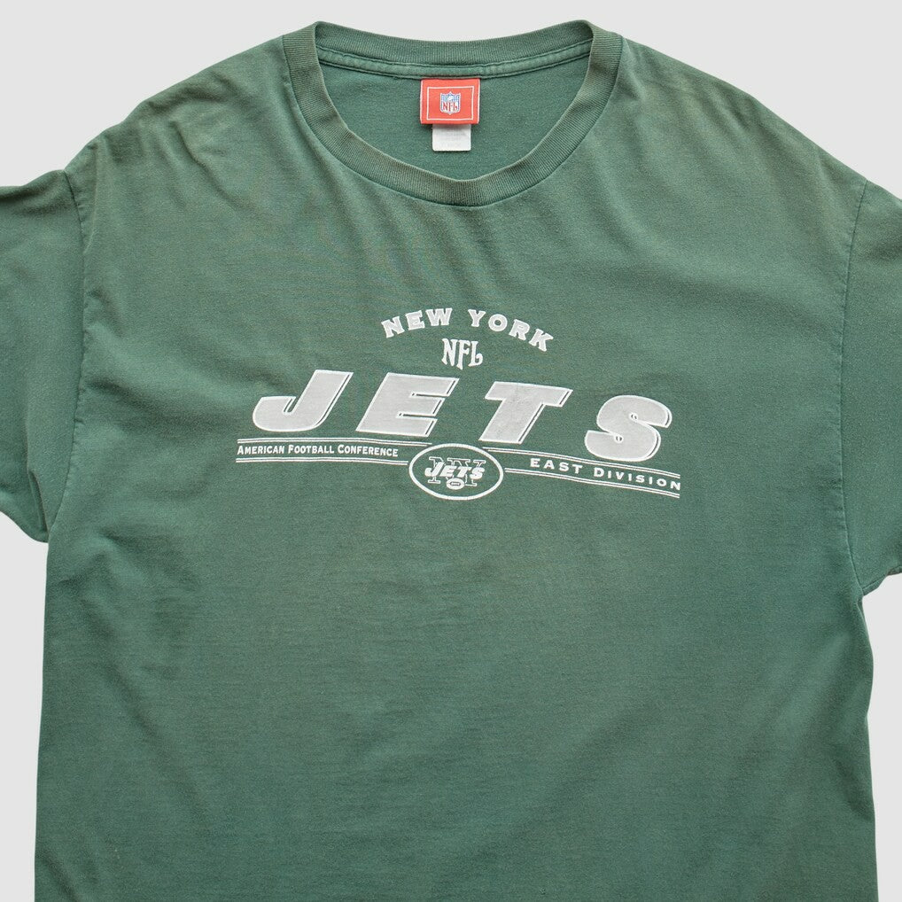 Fanatics New York Jets NFL 2000s T-Shirt Green Vintage