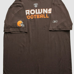 Fanatics Cleveland Browns Reebok 2000s T-Shirt Brown Vintage