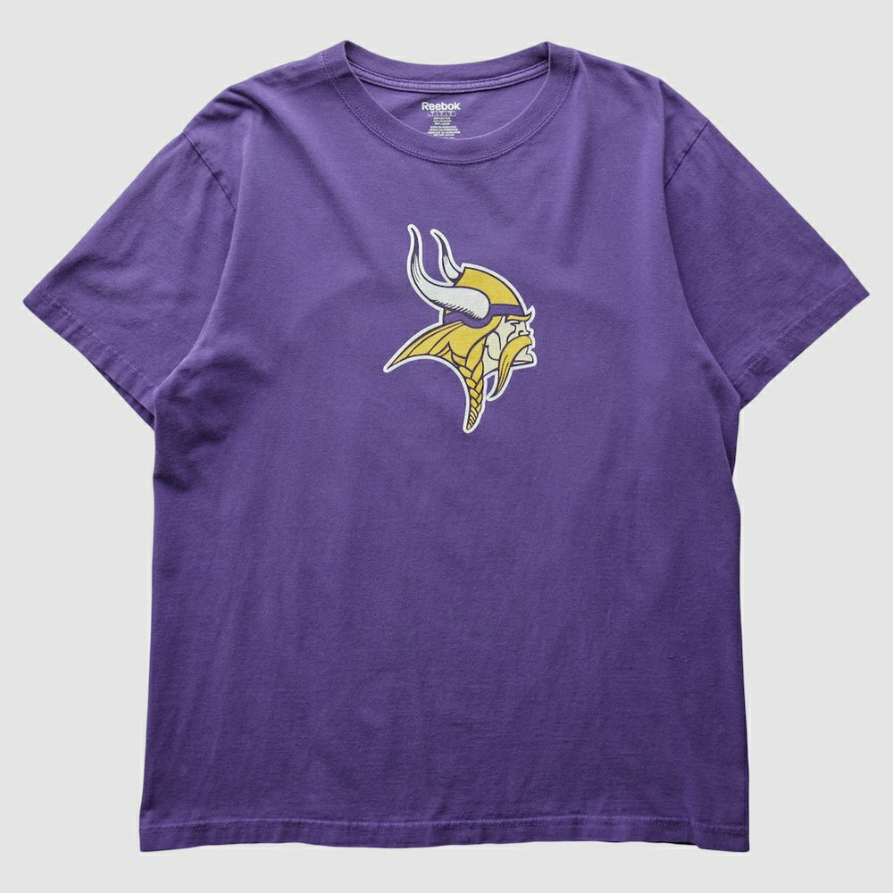 Fanatics Minnesota Vikings Reebok 2000s T-Shirt Purple Vintage