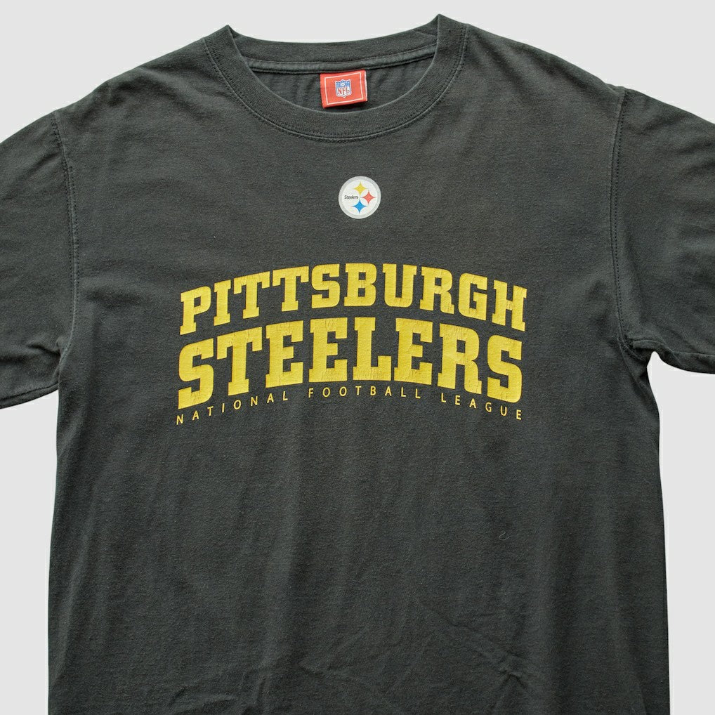 Fanatics Pittsburgh Steelers NFL 2000s T-Shirt Black Vintage