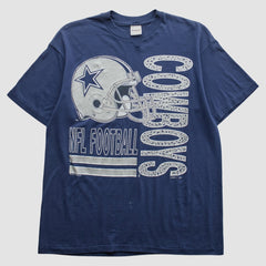 Fanatics Dallas Cowboys Logo 7 1991 T-Shirt Navy Vintage