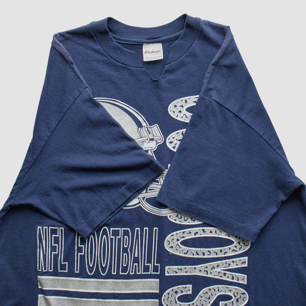 Fanatics Dallas Cowboys Logo 7 1991 T-Shirt Navy Vintage