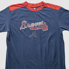 Atlanta Braves 2009 T-Shirt - Navy - Vintage - Fanatics Sale