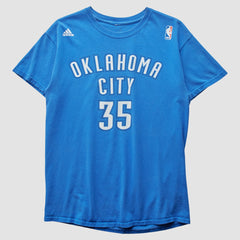 Oklahoma City Thunder 2000s T-Shirt Blue Vintage | Adidas