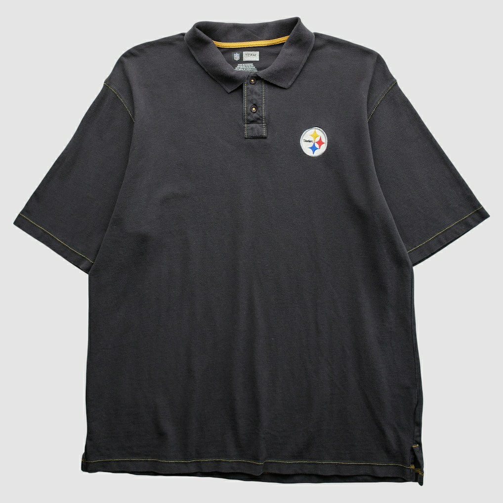 Fanatics Pittsburgh Steelers 2010s Polo Black Vintage