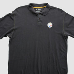 Fanatics Pittsburgh Steelers 2010s Polo Black Vintage