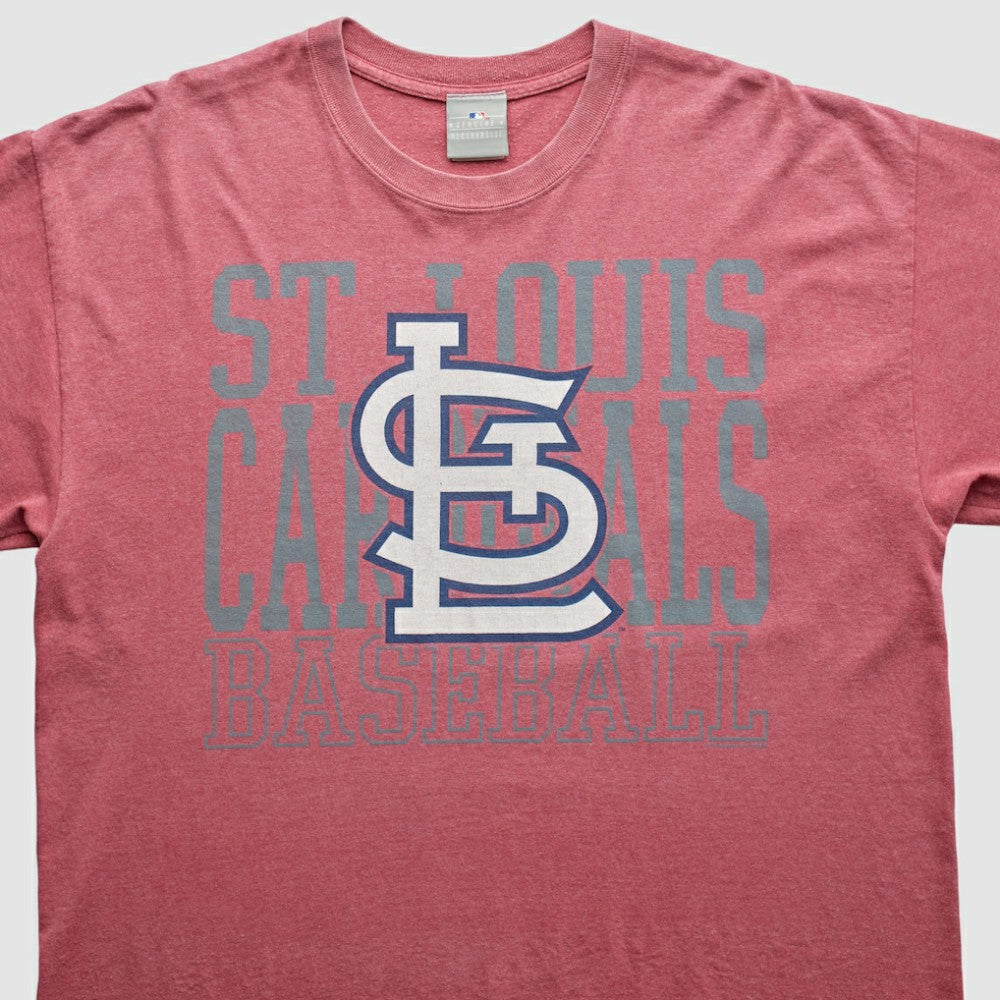 St. Louis Cardinals Genuine Merchandise 2000s T-Shirt - Red - Vintage - Fanatics Discount