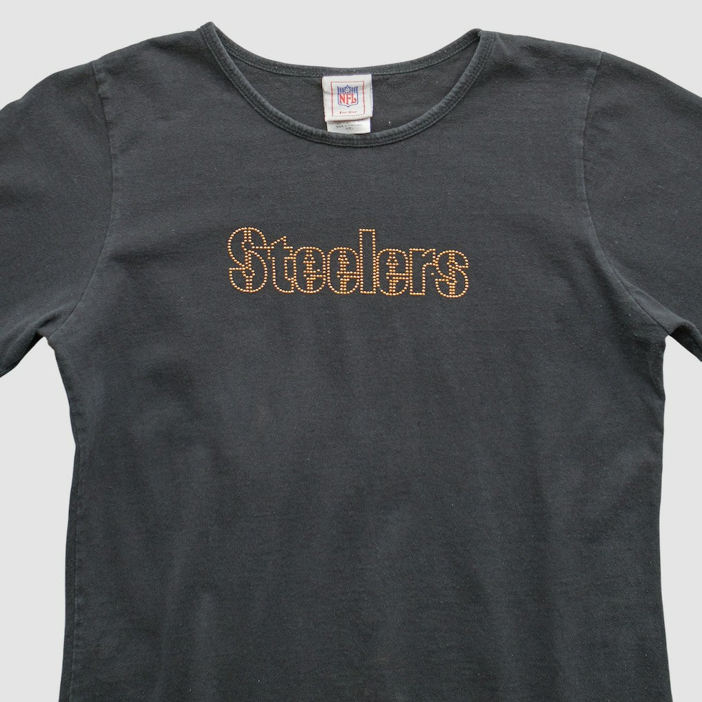Fanatics Pittsburgh Steelers NFL 2000s T-Shirt Black Vintage