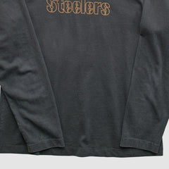 Fanatics Pittsburgh Steelers NFL 2000s T-Shirt Black Vintage