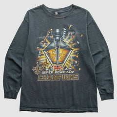 Fanatics New Orleans Saints NFL 2010 T-Shirt Black Vintage
