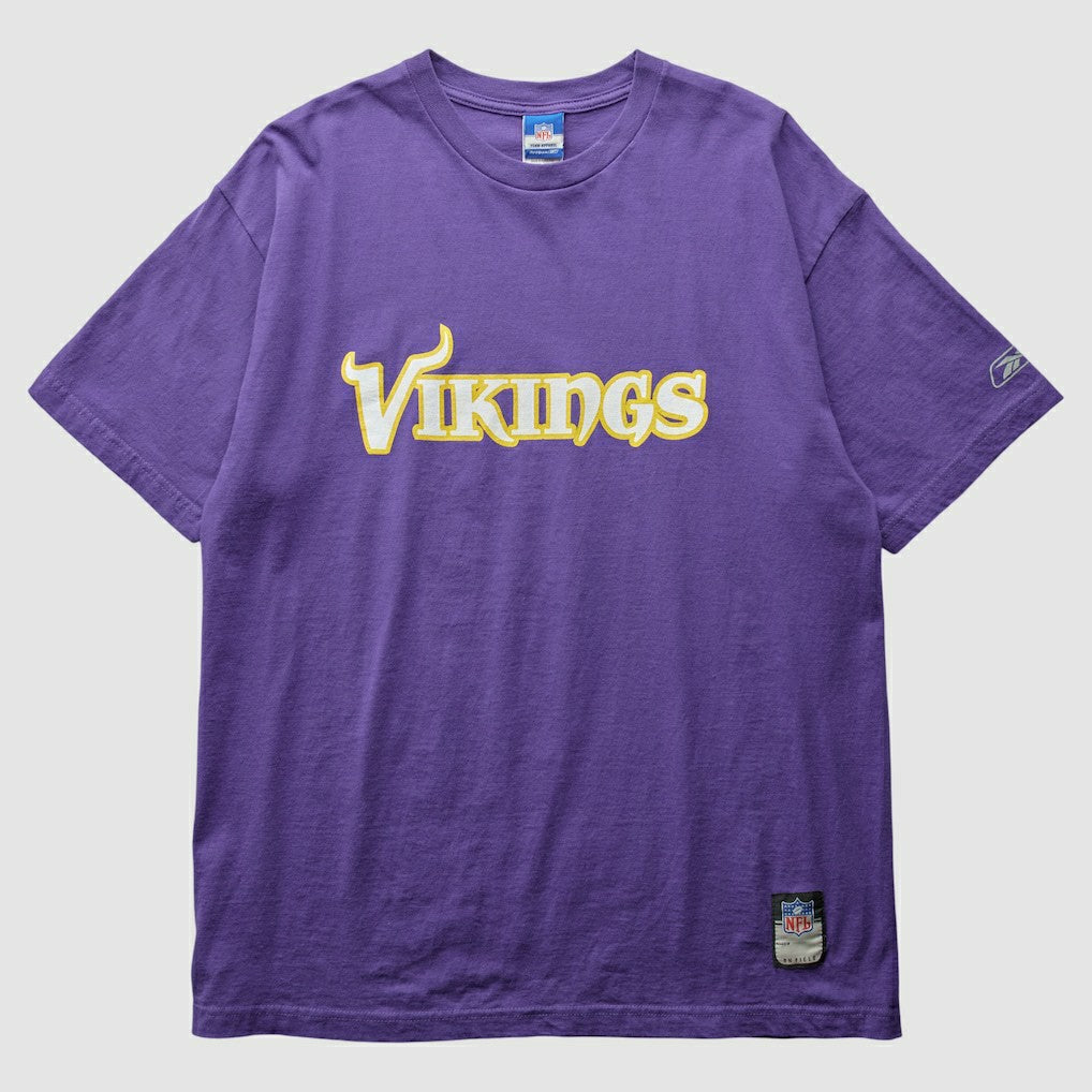 Fanatics Minnesota Vikings Reebok 2000s T-Shirt Purple Vintage