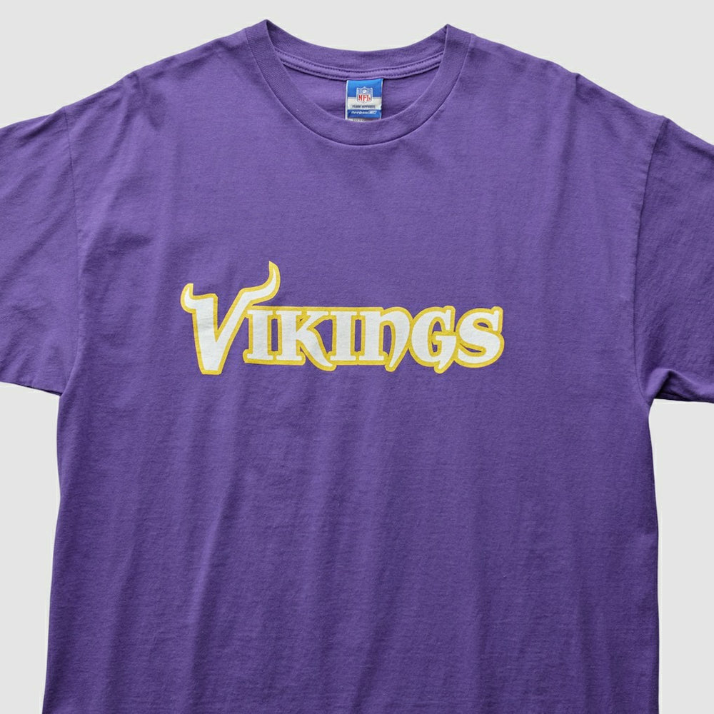 Fanatics Minnesota Vikings Reebok 2000s T-Shirt Purple Vintage